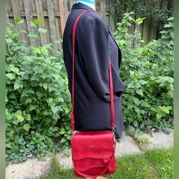 Espen Shoulder Bag-  Red - Picture 16 of 16